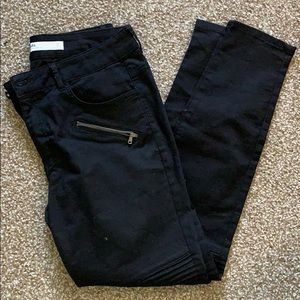 Zara moto jeans